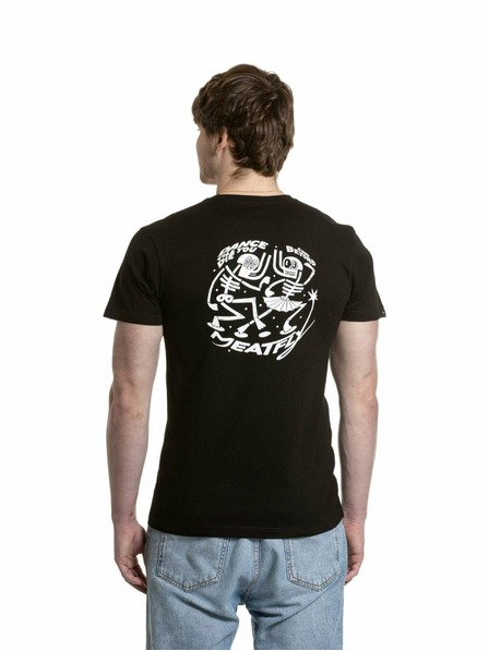 Meatfly Meatfly Herren T-Shirt Keke Dance Schwarz
