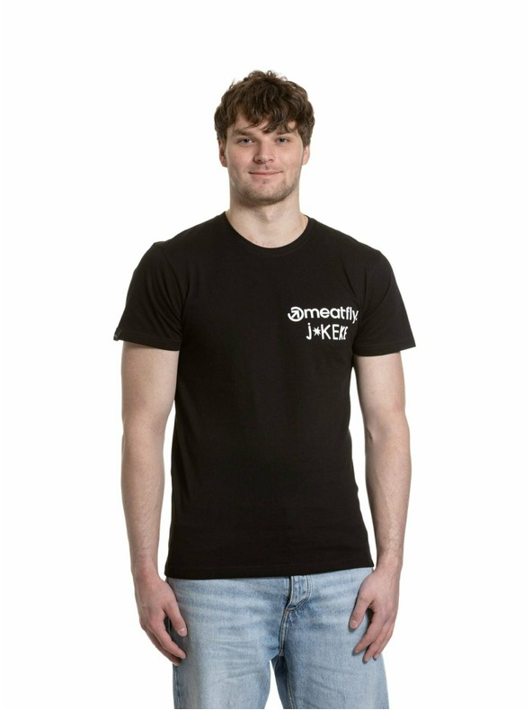 Meatfly Meatfly Herren T-Shirt Keke Dance Schwarz