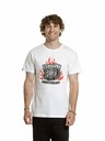 Meatfly Meatfly Herren T-Shirt Flame Weiß