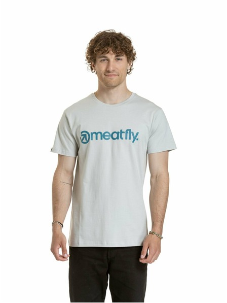 Meatfly Meatfly Herren T-Shirt MF Logo Stein