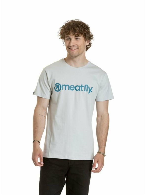Meatfly Meatfly Herren T-Shirt MF Logo Stein
