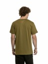 Meatfly Meatfly Herren T-Shirt Revital Khaki Grün