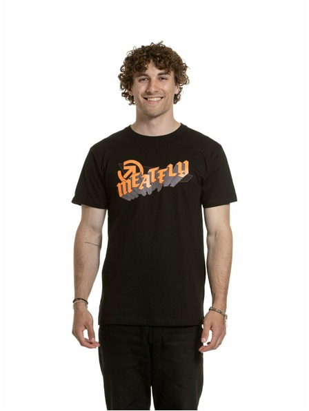Meatfly Meatfly Herren T-Shirt Matal Schwarz