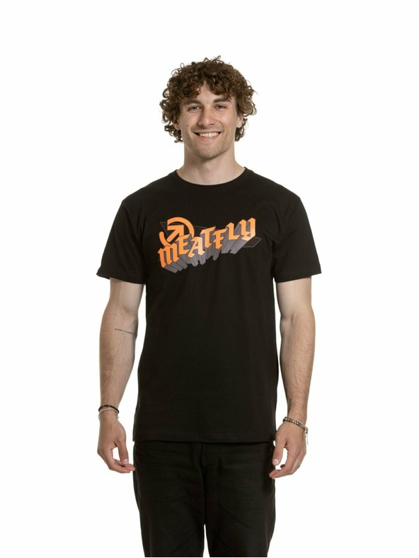 Meatfly Meatfly Herren T-Shirt Matal Schwarz