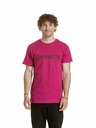 Meatfly Meatfly Herren T-Shirt Gestreiftes Logo Dunkel Violett