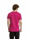 Meatfly Meatfly Herren T-Shirt Gestreiftes Logo Dunkel Violett