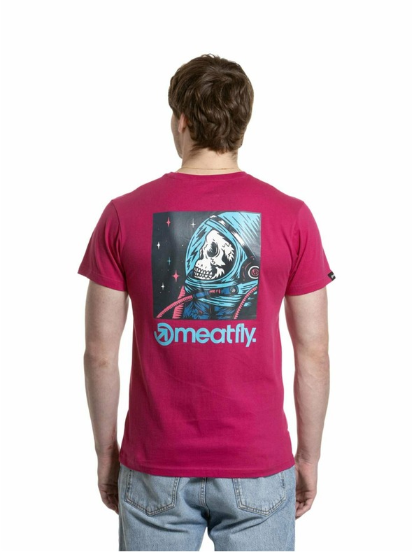 Meatfly Meatfly Herren T-Shirt Cosmic Dunkel Violett