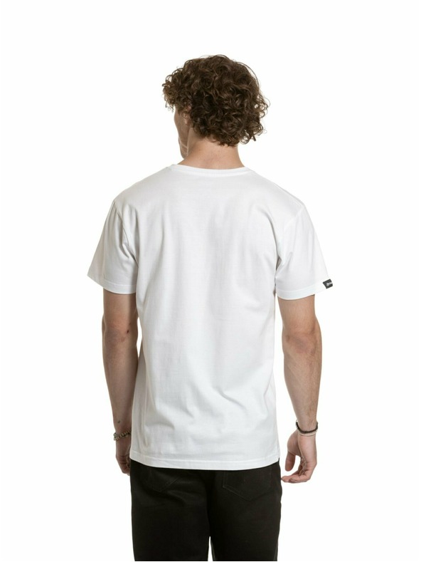 Meatfly Meatfly Herren T-Shirt Matal Weiß