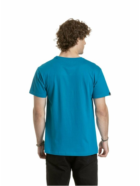 Meatfly Meatfly Herren Shirt MF Logo Funky Blau