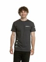 Meatfly Meatfly Herren Shirt Furious Holzkohle Meliert | Grau