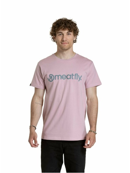 Meatfly Meatfly Herren Shirt MF Logo Maulbeere