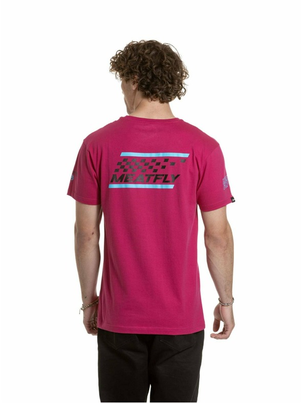 Meatfly Meatfly Herren Shirt Furious Dunkelviolett