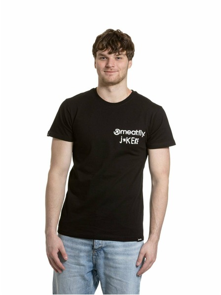 Meatfly Meatfly Herren Shirt Keke Moto Schwarz