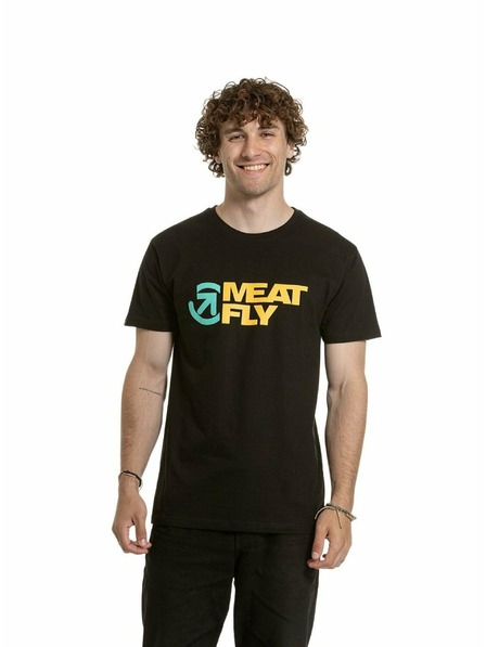 Meatfly Meatfly Herren Shirt Revital Gelb Schwarz
