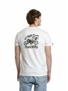 Meatfly Meatfly Herren Shirt Keke Moto Weiß