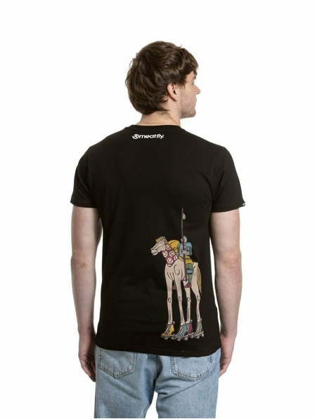 Meatfly Meatfly Herren Shirt Horse Schwarz