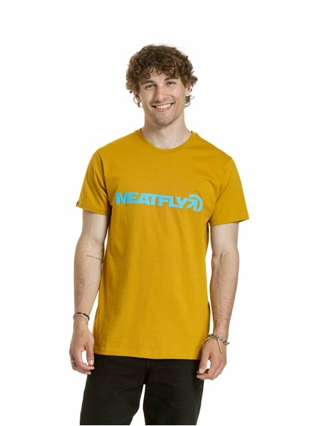 Meatfly Meatfly Herren Shirt Logex Senf
