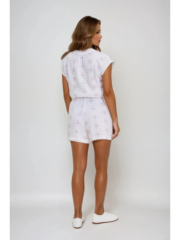 Moodo Damen Shorts Moodo - weiß