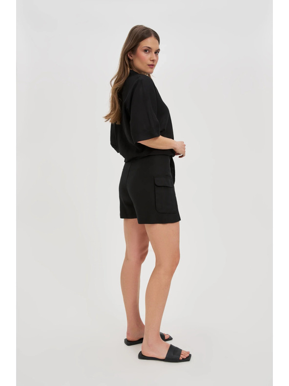 Moodo Damen Shorts Moodo - schwarz
