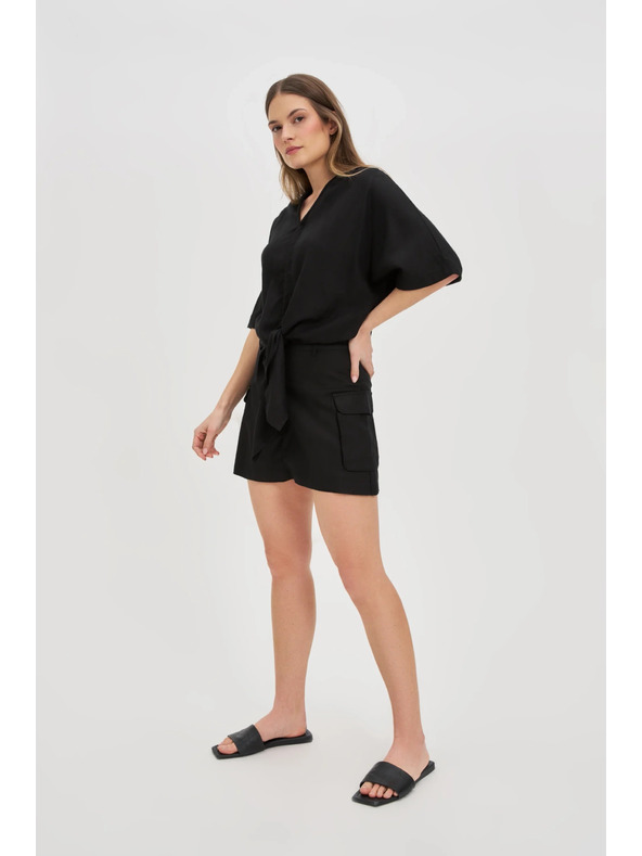 Moodo Damen Shorts Moodo - schwarz
