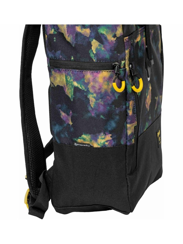 Meatfly Meatfly Rucksack Holler Dunkel Aquarell 28 L | Schwarz | Volumen 28 L