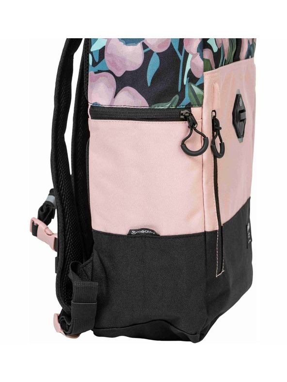 Meatfly Meatfly Rucksack Holler Pink Blumen 28 L | Rosa | Volumen 28 L