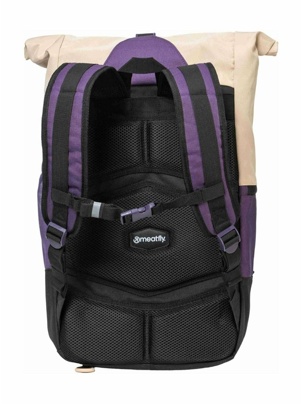 Meatfly Meatfly Rucksack Holler Lila 28 L | Sand | Volumen 28 L