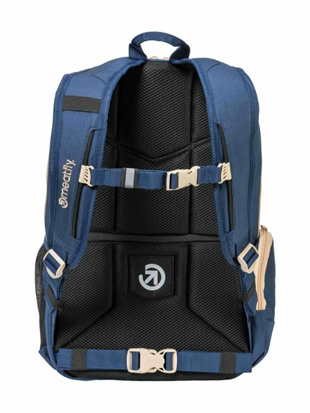 Meatfly Meatfly Rucksack Basejumper Beige / Meer 22 L + MÄPPCHEN | Sand | Volumen 22 L