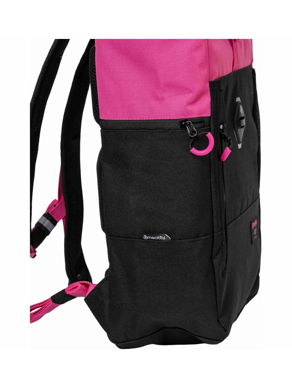 Meatfly Meatfly Rucksack Holler Pink / Schwarz 28 L | Schwarz | Volumen 28 L