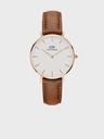 Daniel Wellington Braune Damenarmbanduhr mit Lederarmband Daniel Wellington Petite Durham