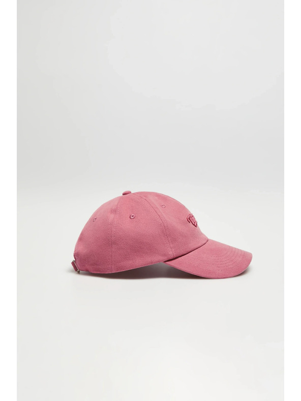 Moodo Rosa Baumwoll-Basecap