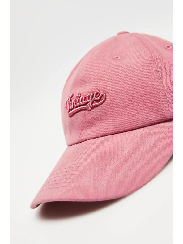 Moodo Rosa Baumwoll-Basecap