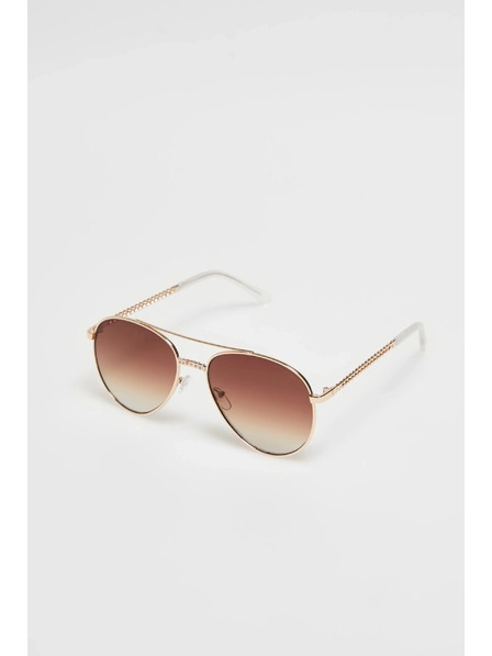 Moodo Damen Sonnenbrille BEIGE Moodo