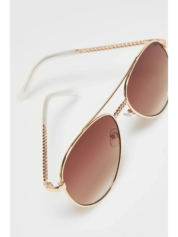 Moodo Damen Sonnenbrille BEIGE Moodo