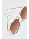 Moodo Damen Sonnenbrille BEIGE Moodo