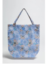 Moodo Hellblaue Baumwolltasche