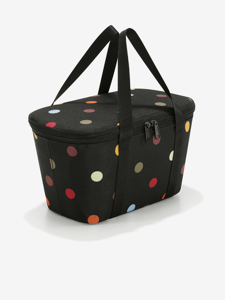 Reisenthel Schwarze gepunktete Kühltasche Reisenthel Coolerbag XS