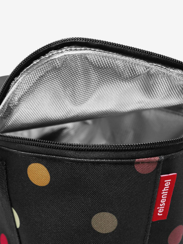 Reisenthel Schwarze gepunktete Kühltasche Reisenthel Coolerbag XS