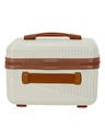Travelite Kosmetiktasche Travelite Bali Beautycase Weiß/Cognac
