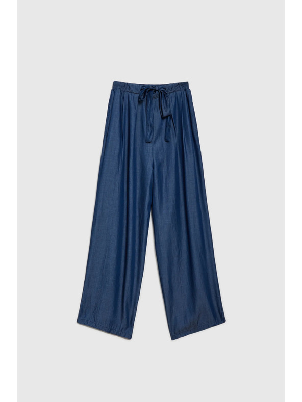 Moodo Damen Hosen Moodo - blau