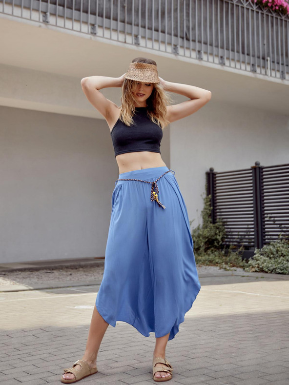 Edoti Damen Culotte Hosen - blau EDOTI