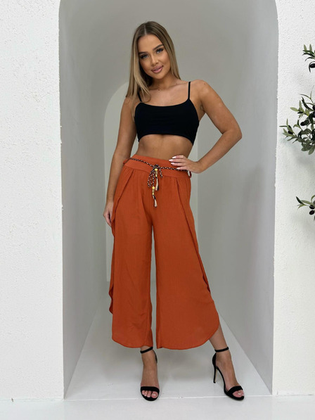 Edoti Damen Culotte Hosen - Orange EDOTI