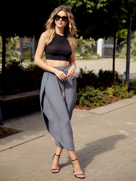 Edoti Damen Culotte Hosen - Grau EDOTI