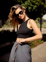 Edoti Damen Culotte Hosen - Grau EDOTI