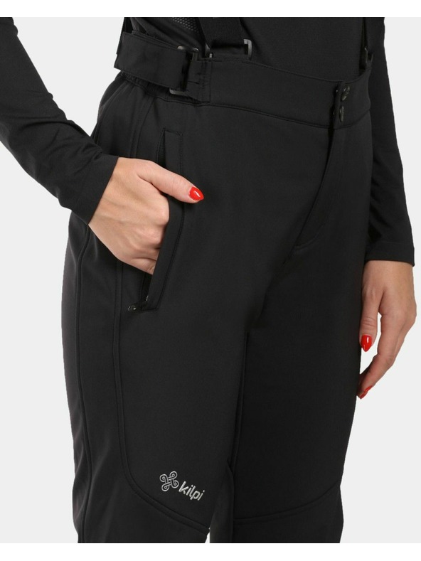 Kilpi Damen-Softshell-Skihose Kilpi RHEA-W Schwarz