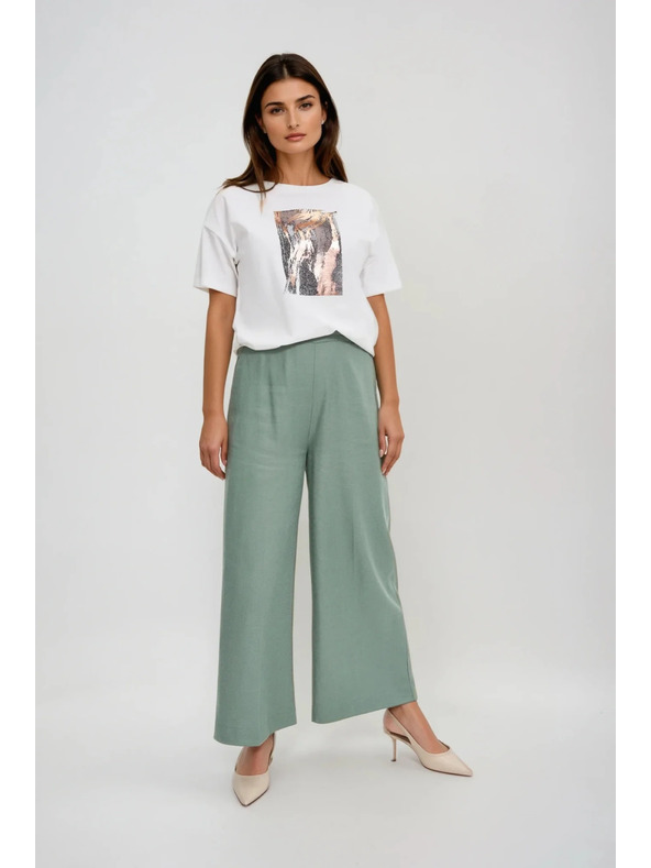 Moodo Damen Hosen Moodo - Grün