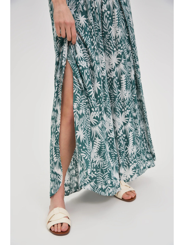 Moodo Damen Loose Fit Hosen mit Schlitzen