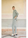 Moodo Damen Hosen Moodo - Grün