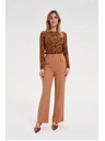 Moodo Damen Hosen Moodo – Camel
