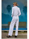 Moodo Damen Hosen Moodo - Weiß